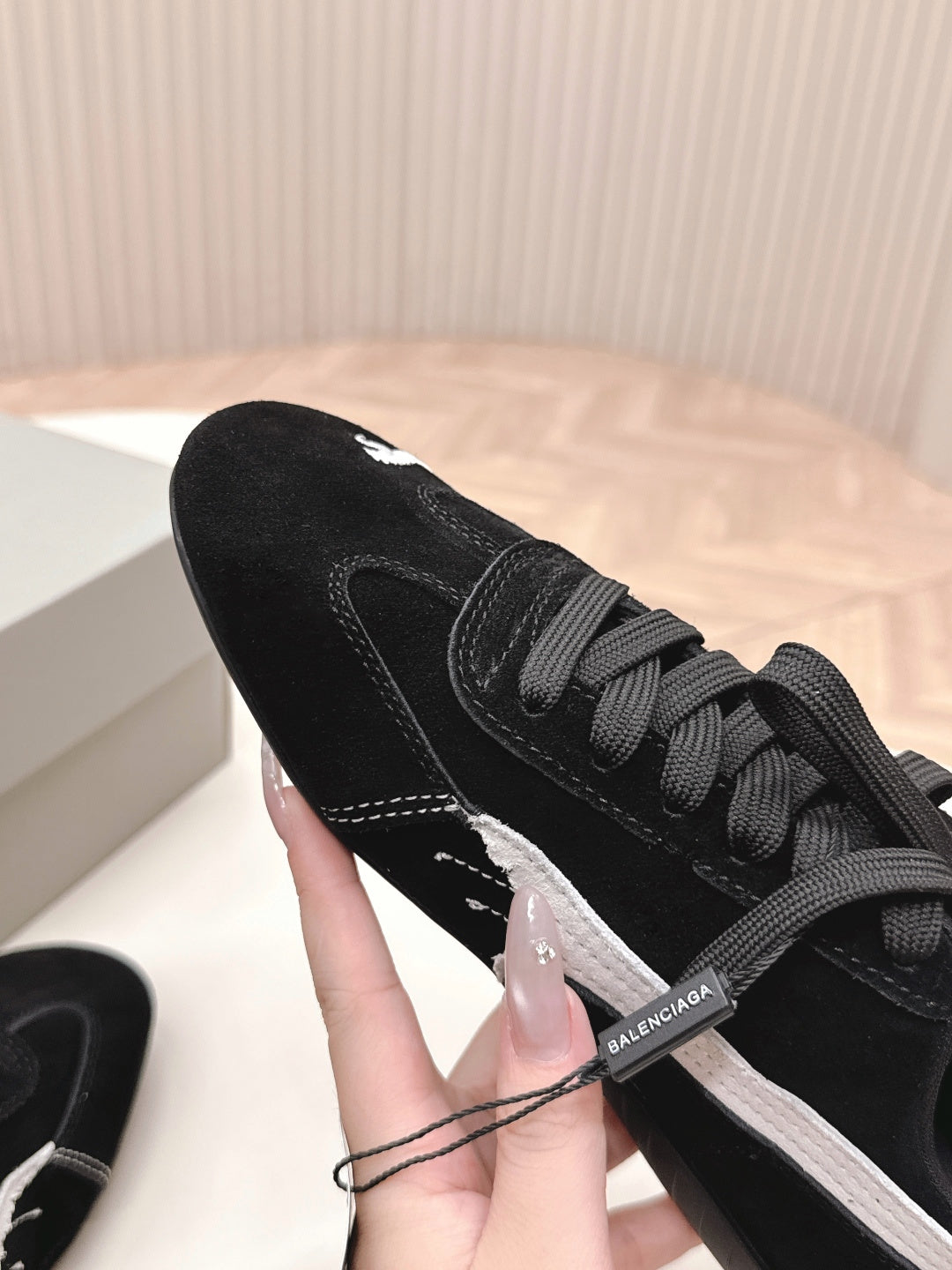 Puma x Balenciaga Speedcat Sneaker Black Suede 565083