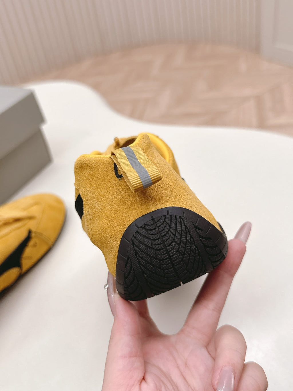 Puma x Balenciaga Speedcat Sneaker Yellow Suede 565084