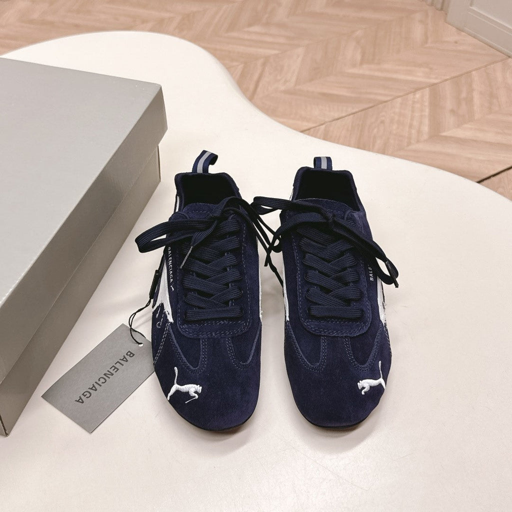 Puma x Balenciaga Speedcat Sneaker Navy Blue Suede 565085