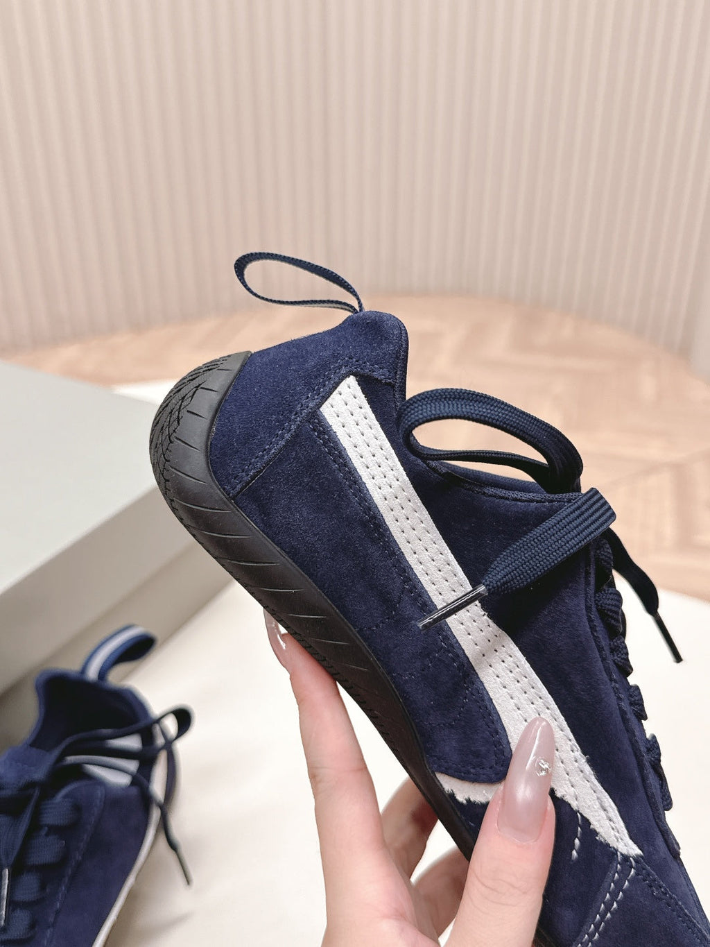 Puma x Balenciaga Speedcat Sneaker Navy Blue Suede 565085