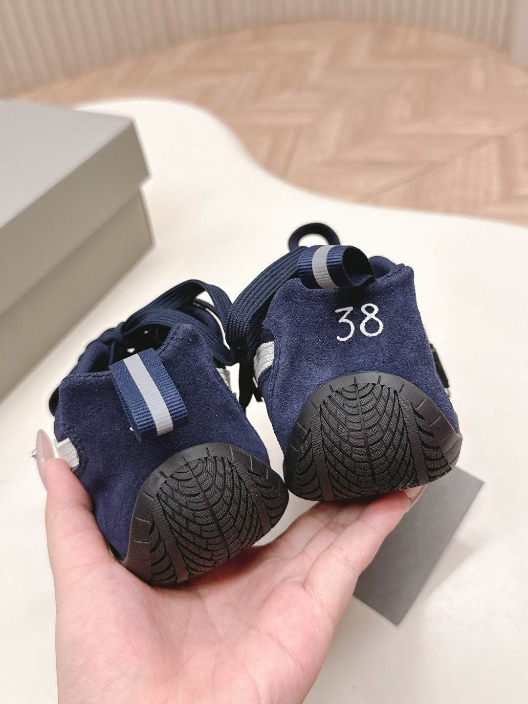 Puma x Balenciaga Speedcat Sneaker Navy Blue Suede 565085