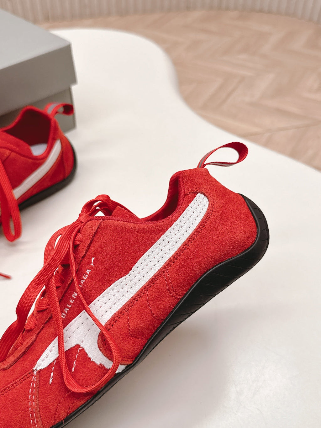 Puma x Balenciaga Speedcat Sneaker Red Suede 565086