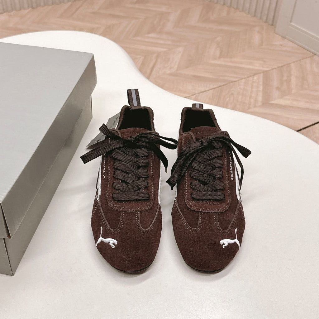 Puma x Balenciaga Speedcat Sneaker Coffee Brown Suede 565087