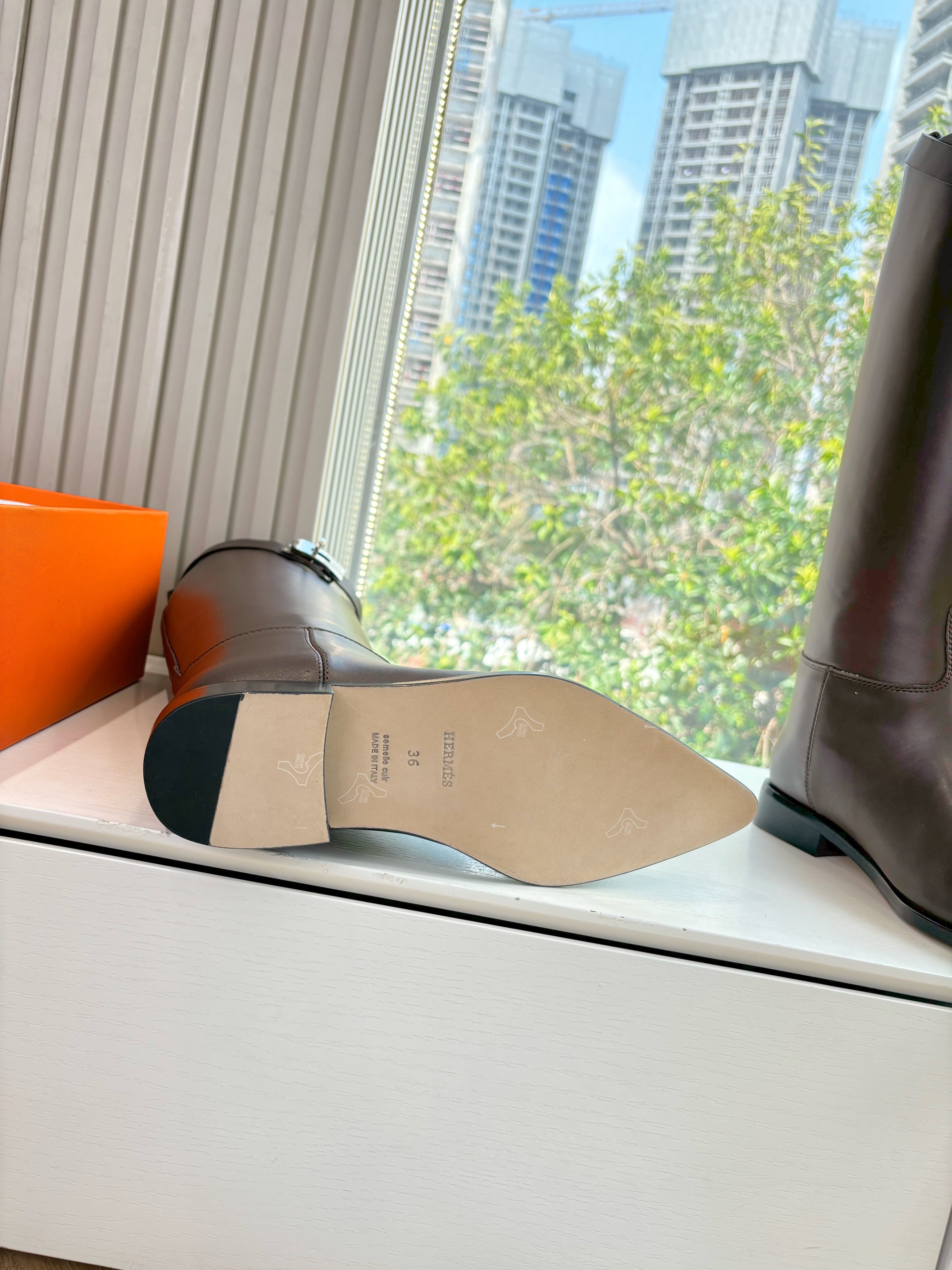 HM Lizy Boot Brown Cowhide 548751