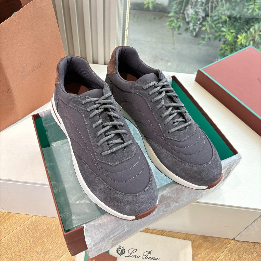 LP Weekend Walk Sneaker Purple Gray Suede 549521