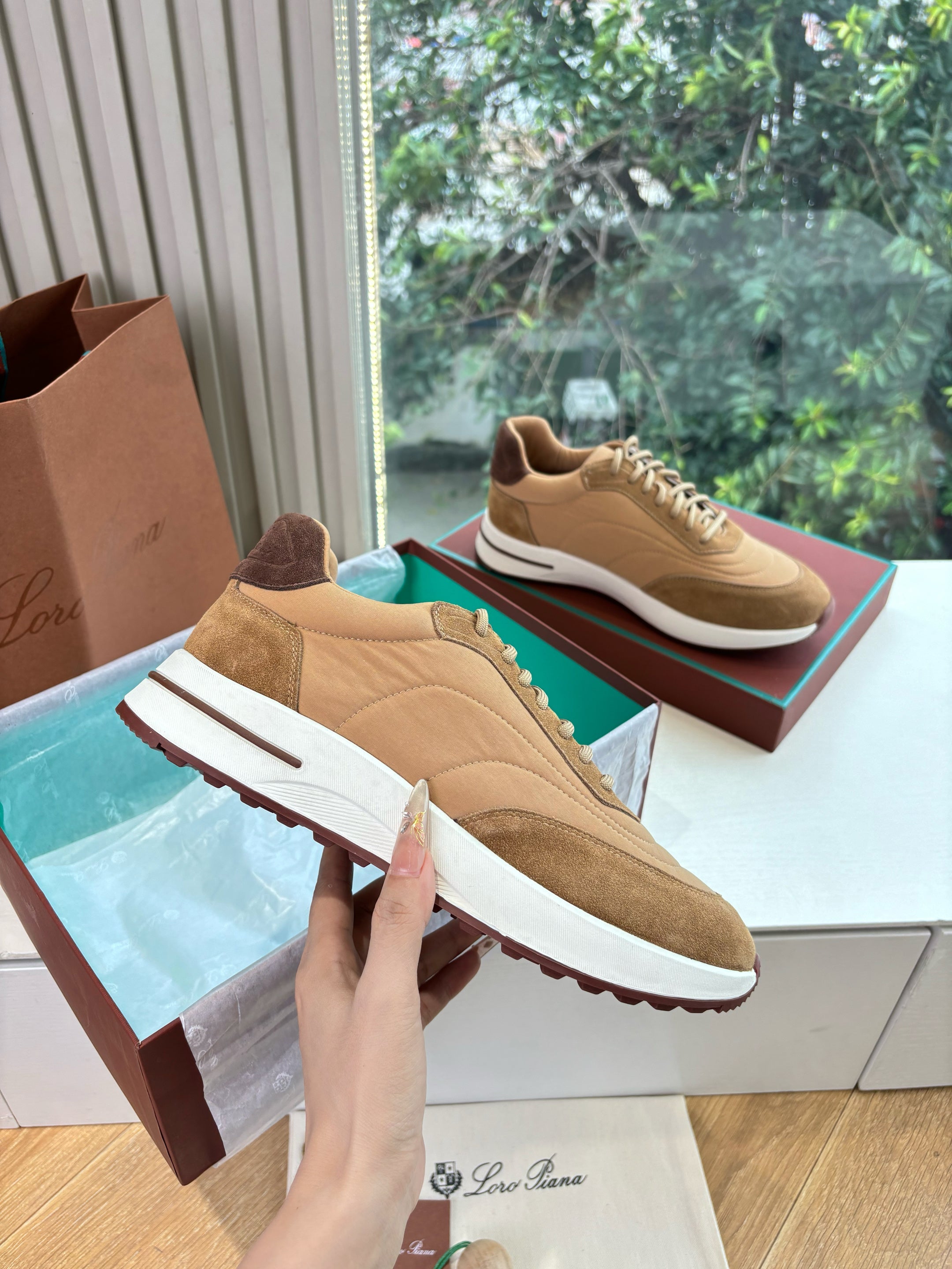 LP Weekend Walk Sneaker Brown Suede 549523