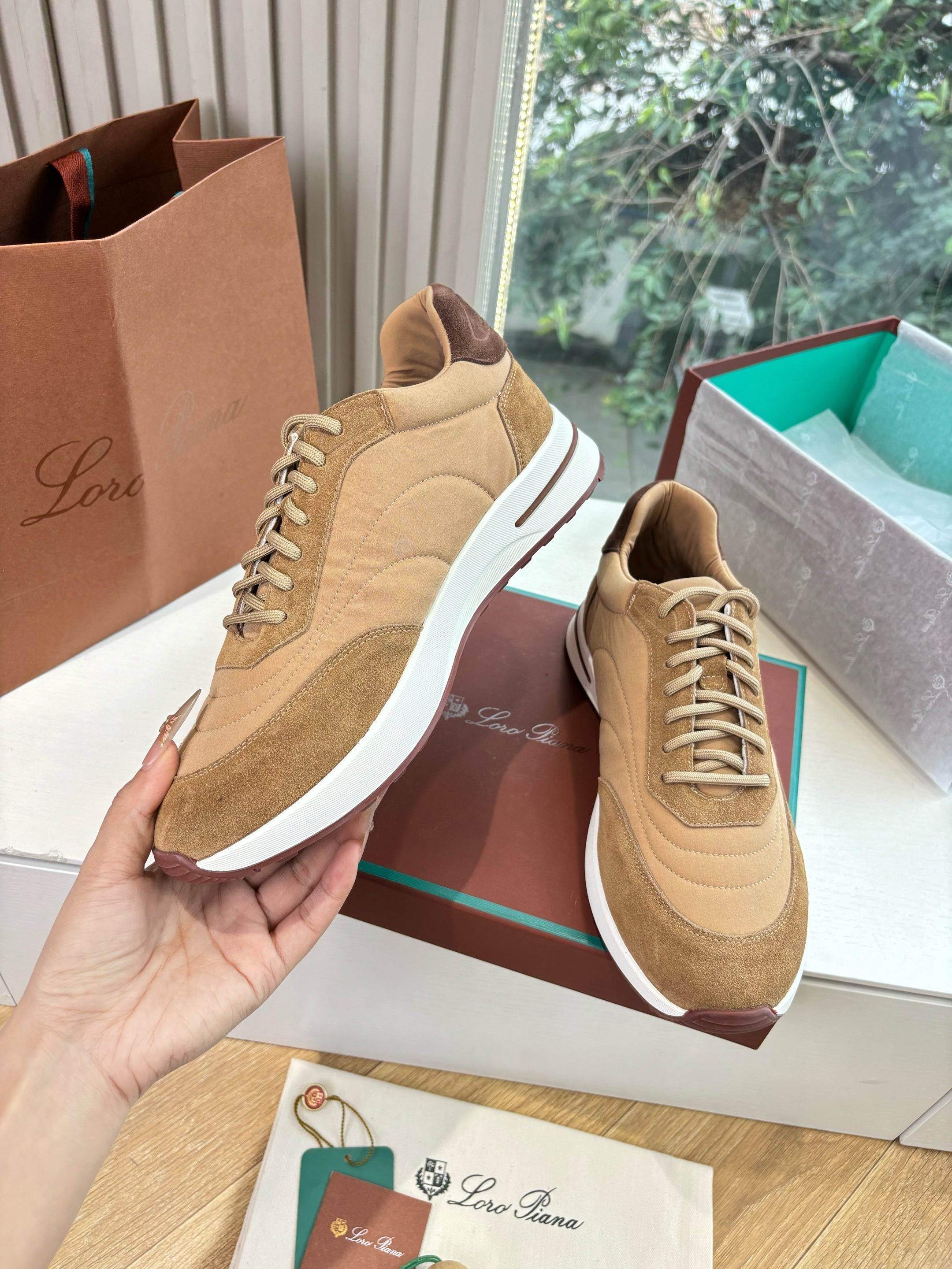 LP Weekend Walk Sneaker Brown Suede 549523