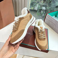 LP Weekend Walk Sneaker Brown Fur Suede 549517