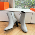 HM Lisa Ankle Boot 55mm Grey Cowhide 548775