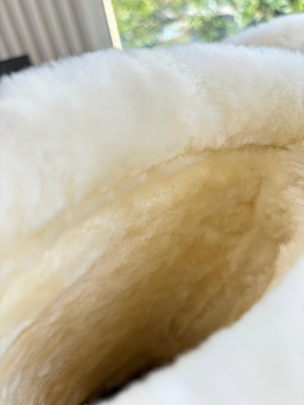 CC 2025 Snow Boot Brown White Suede Wool 548929