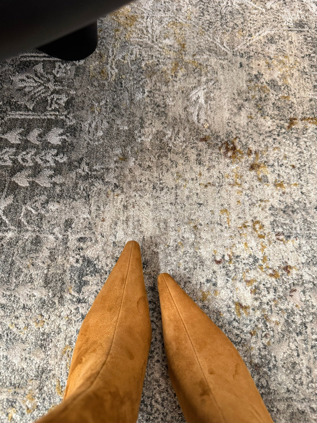 YSL 2025 Short Boot Tan Suede 571304