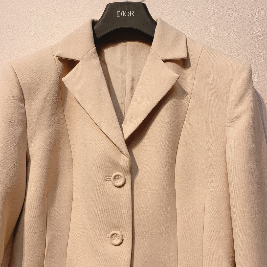 CD 25 Suit Beige Wool 320130