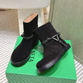 BV James Ankle Boot Black Suede 548537