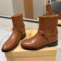 Valentino 2025 Pattie Boot Brown Calfskin 560749