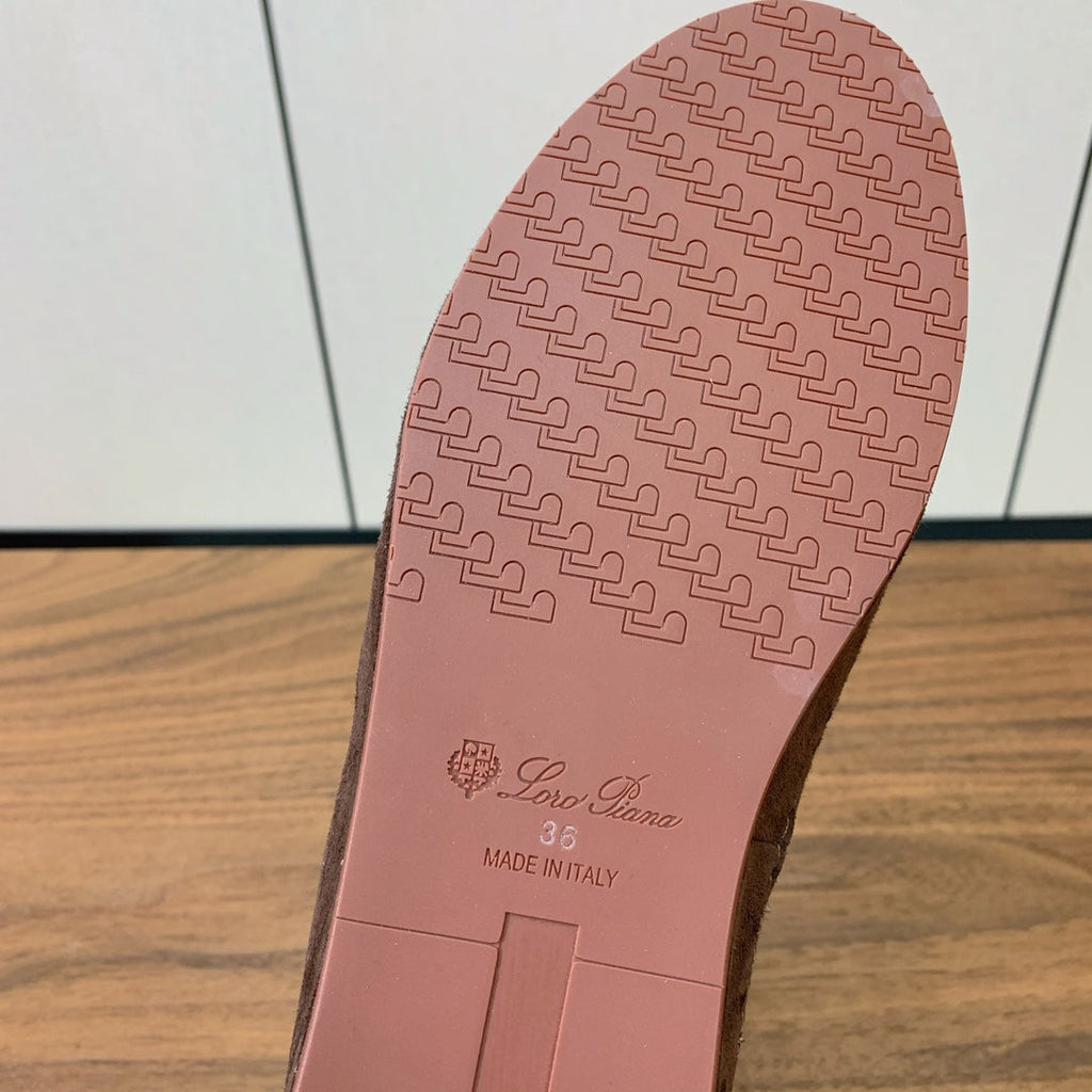 LP Winter Nuages Ankle Boot Dark Brown Fur Suede 550807