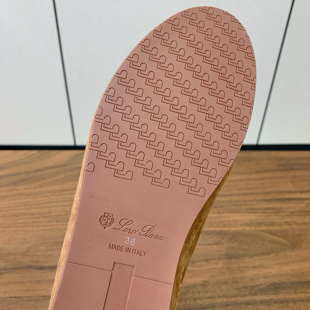 LP Winter Nuages Ankle Boot Camel Fur Suede 550811