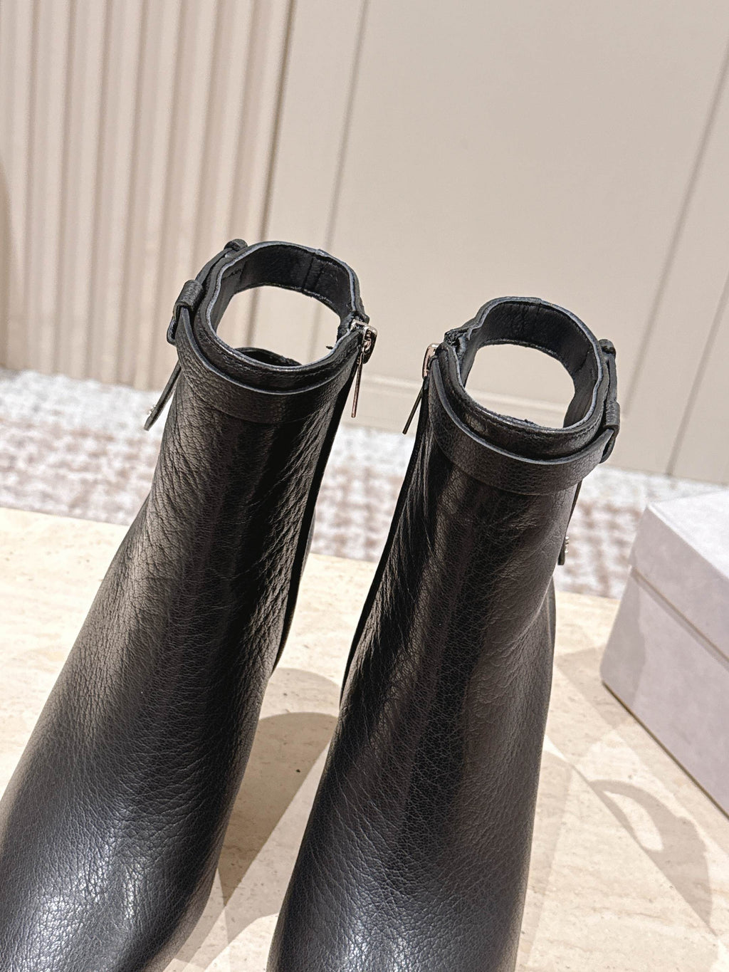 Jimmy Camie Ankle Boot 80 Black Leather 533023