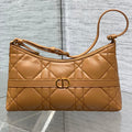 Dior 2025 Miss Caro Bag 18cm Tan Macrocannage Lambskin 272804