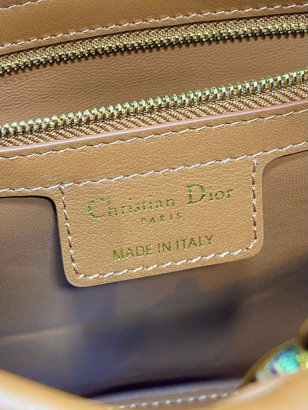 Dior 2025 Bow Bag 28cm Brown Leather 272511