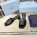 Prada 26SS Sandals Black Leather 564174