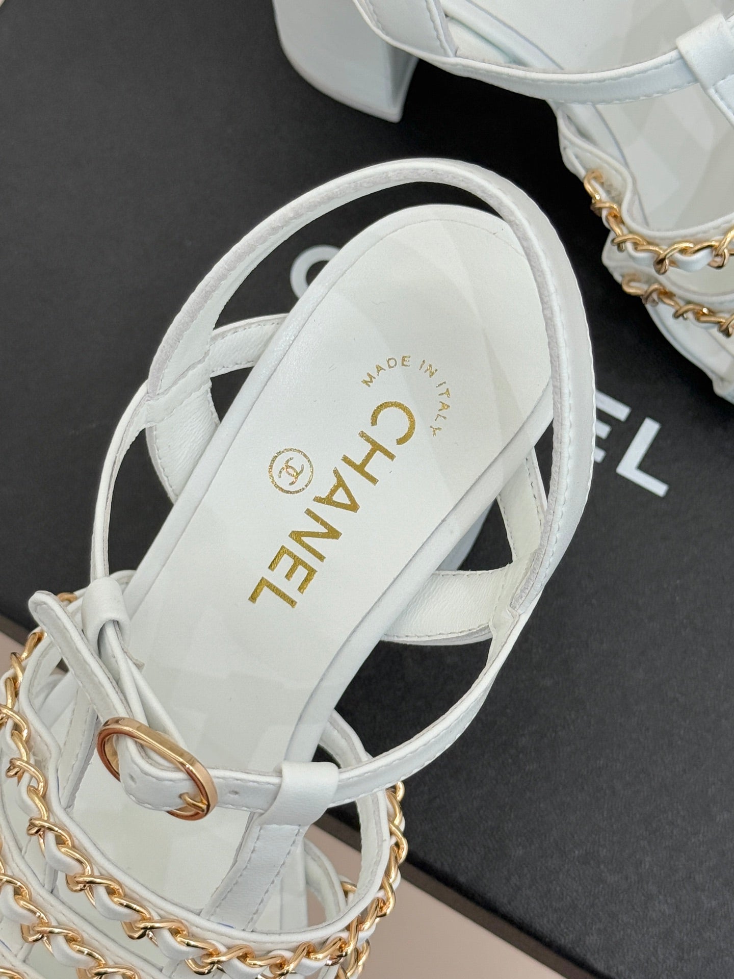 Cruise 25/26 Slingbacks 90mm Black White Lambskin