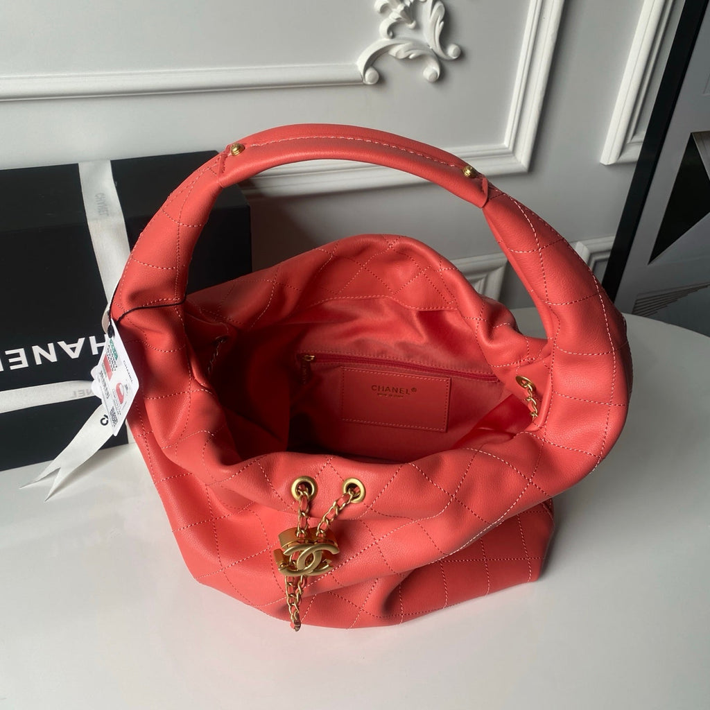 Chanel 2025 Bag 45cm Red Calfskin 318235