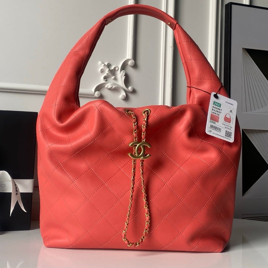 Chanel 2025 Bag 45cm Red Calfskin 318235