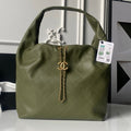 Chanel 2025 Bag 45cm Green Calfskin 318234