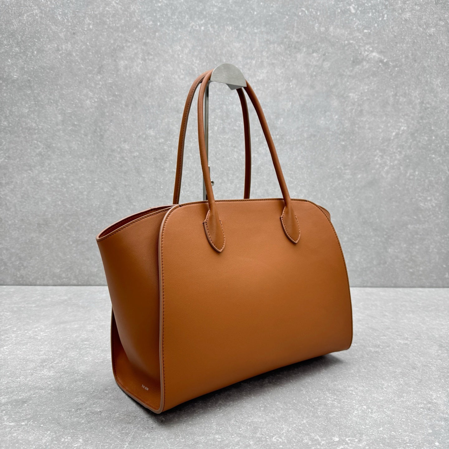 The Row 2025 Marlo 14 Bag 35cm Brown Leather