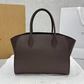 The Row 2025 Marlo Bag Chocolate Leather