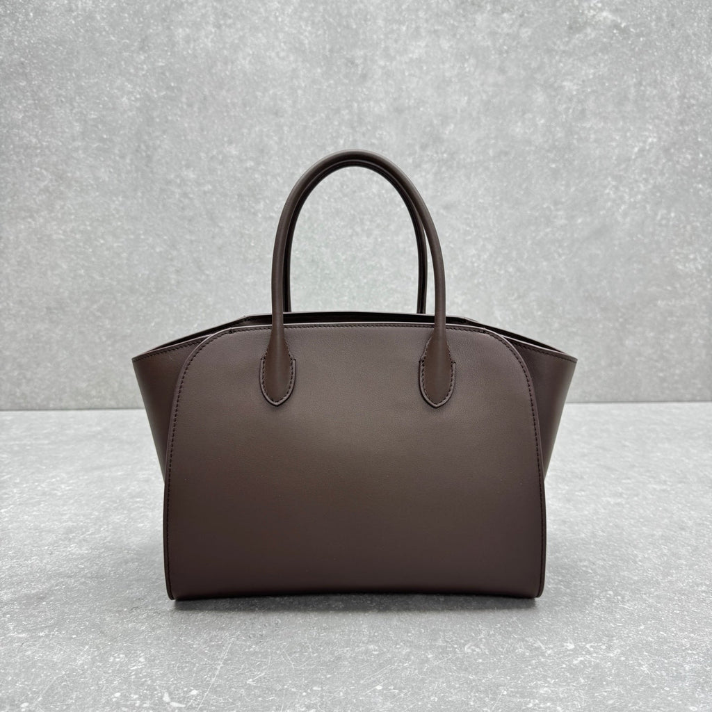 The Row 2025 Marlo Bag Chocolate Leather