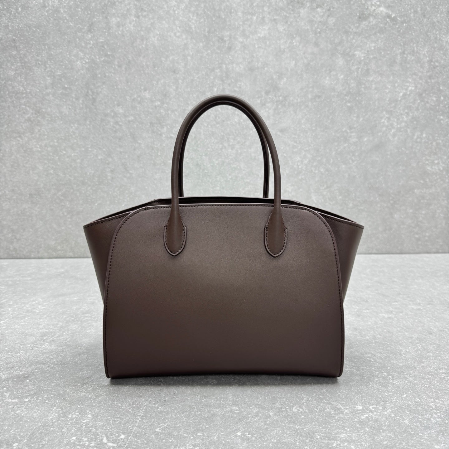 The Row 2025 Marlo Bag Chocolate Leather