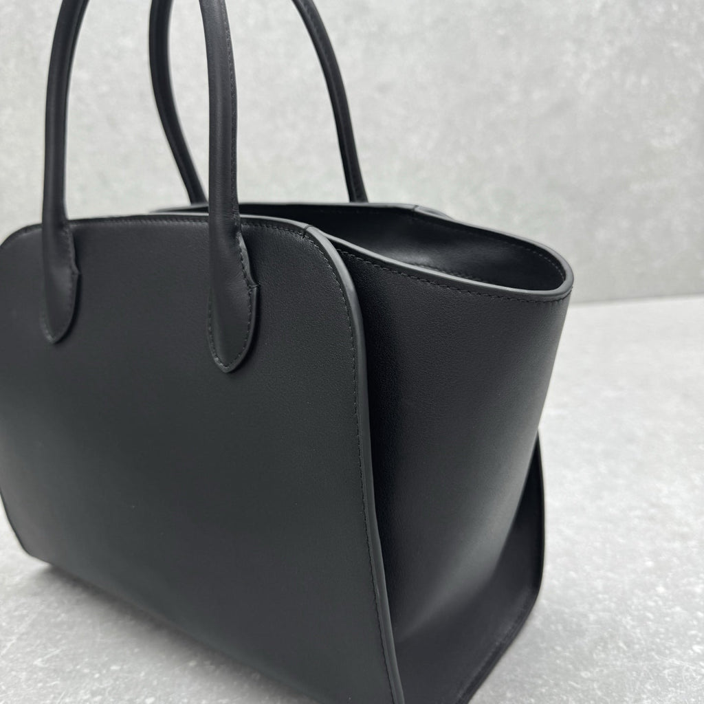 The Row 2025 Marlo Bag Black Leather
