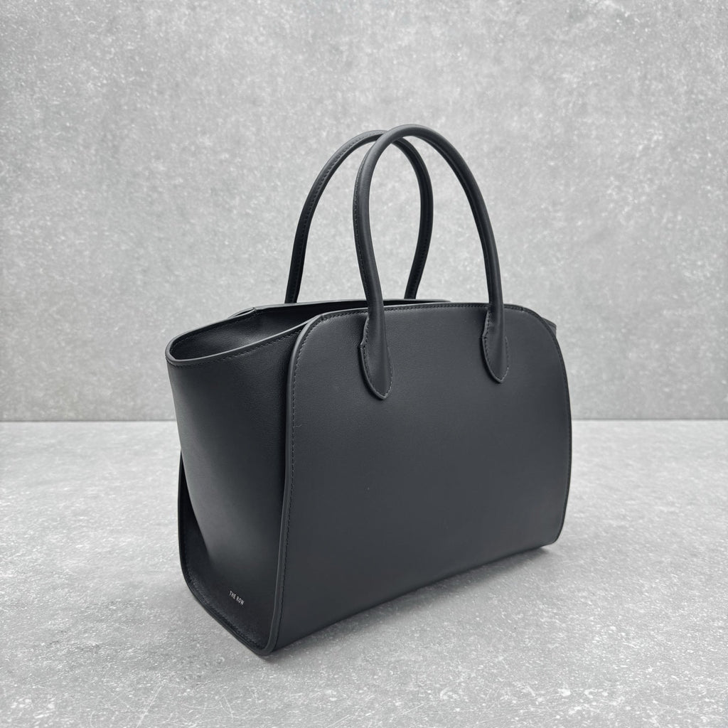The Row 2025 Marlo Bag Black Leather