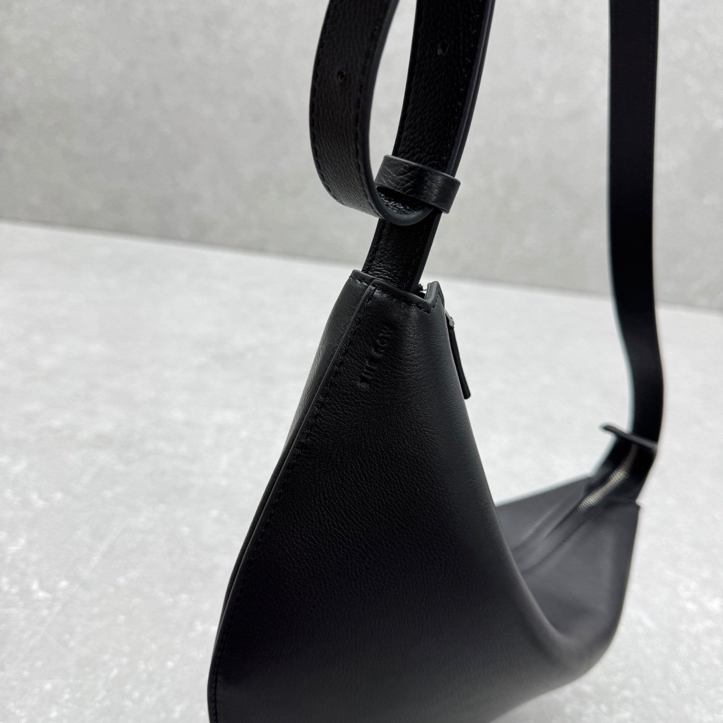 The Row 2025 Jouve Bag 34cm Black Calfskin