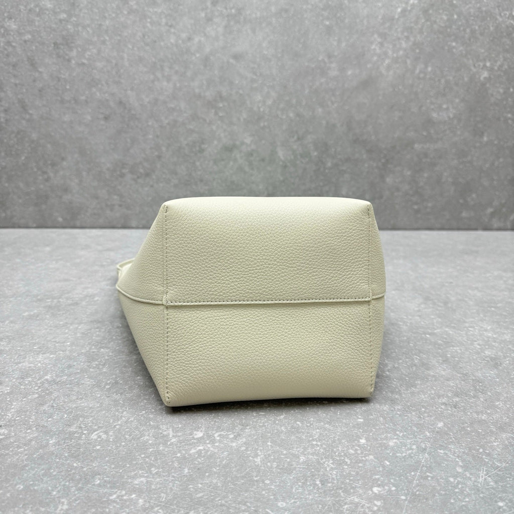 The Row 2025 N/S Park Tote Bag 34cm White Calfskin