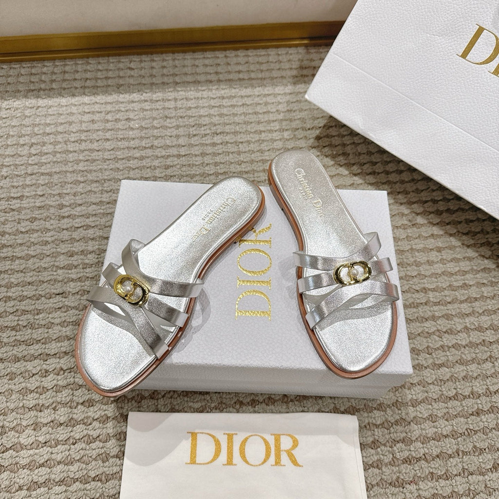 CD 30M Slide Sliver Calfskin 543737