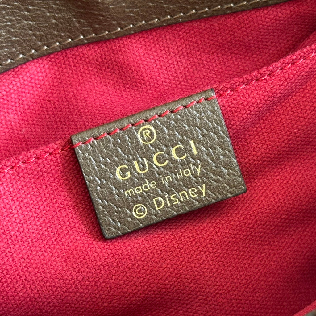 Gucci 2025 x Disney Donald Duck Bag Multicolor Cowhide Canvas 273592