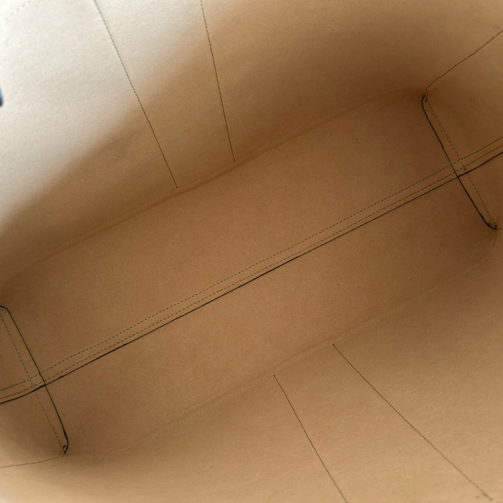 GG 2025 Ophidia Tote Bag 44cm Ebony Brown Canvas Leather 273715