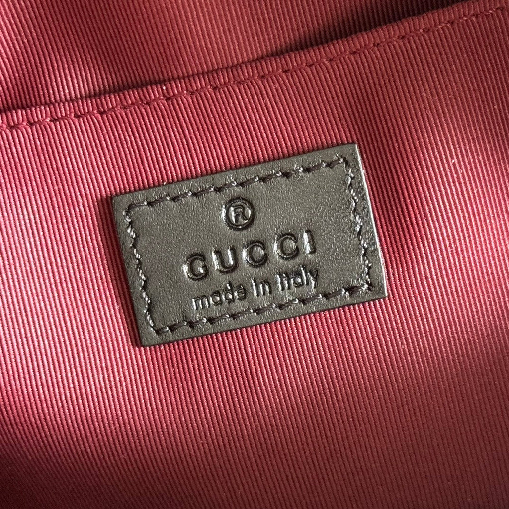 GG 2025 Mamont Bag 24cm Black Gold Lambskin 273724