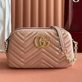 GG 2025 Mamont Bag 24cm Pink Gold Lambskin 273725