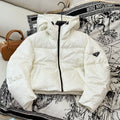 Prada 25 Short Jacket White Down Polyester 317485