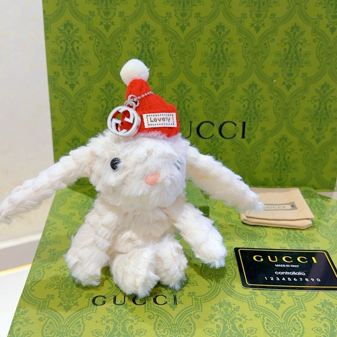 Gucci White Rabbit Charm