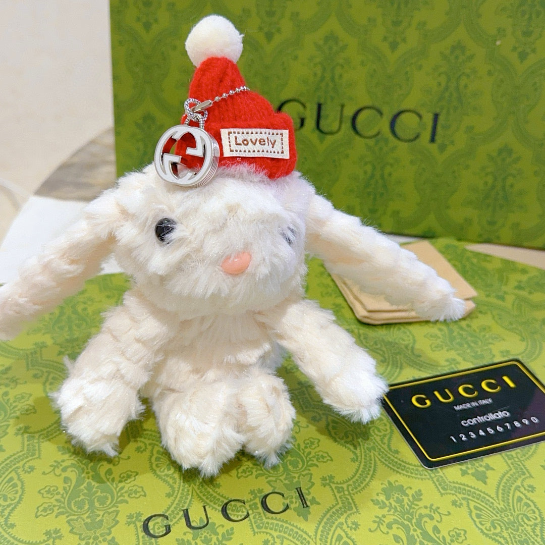 Gucci White Rabbit Charm