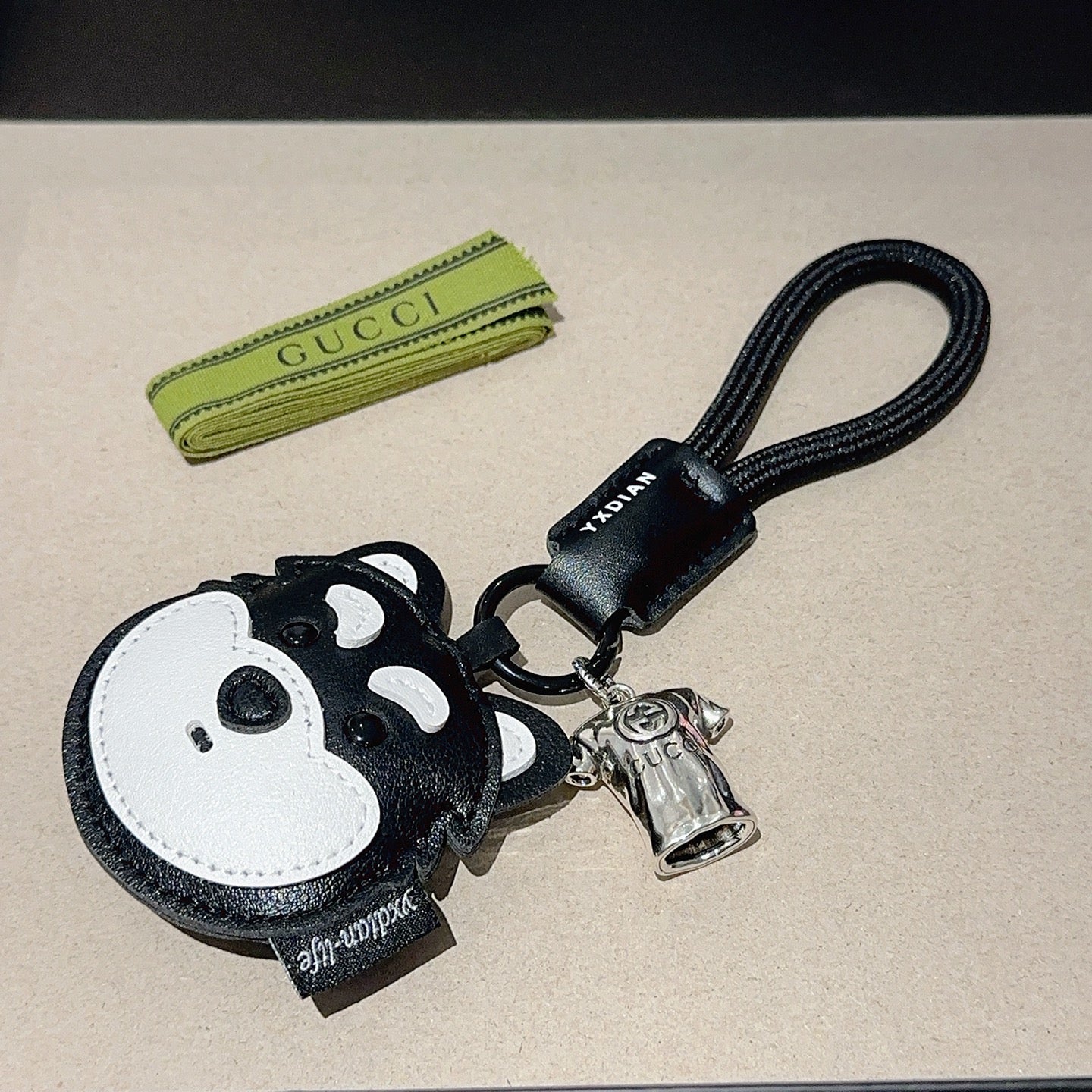 Gucci Black Dog Charm