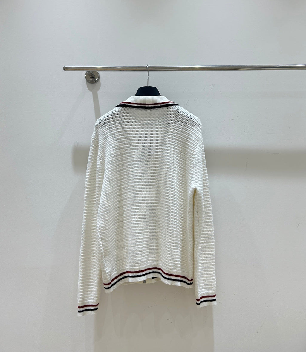 Miumiu 2025 Cardigan White Cotton