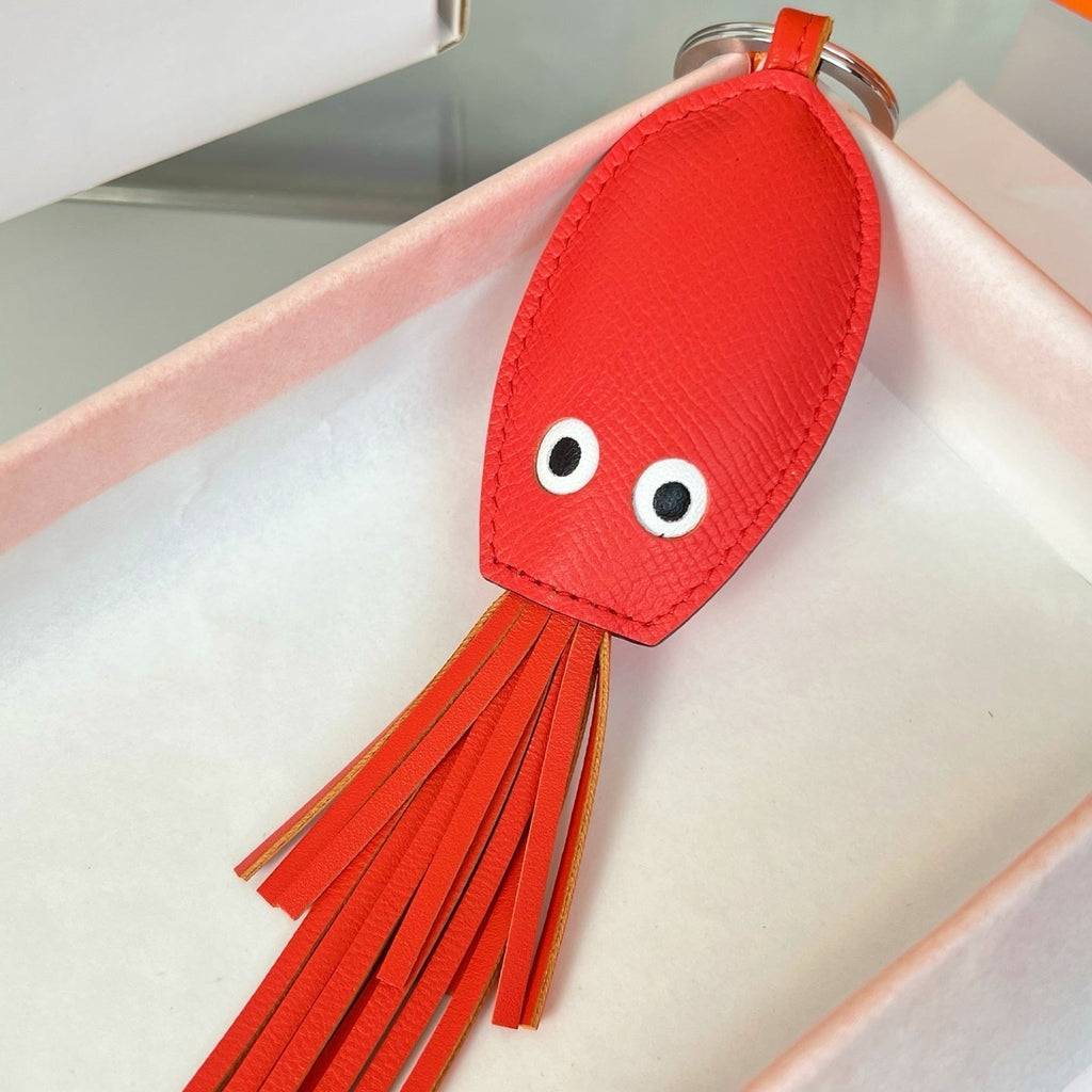 HM Octopus Charm Calfskin