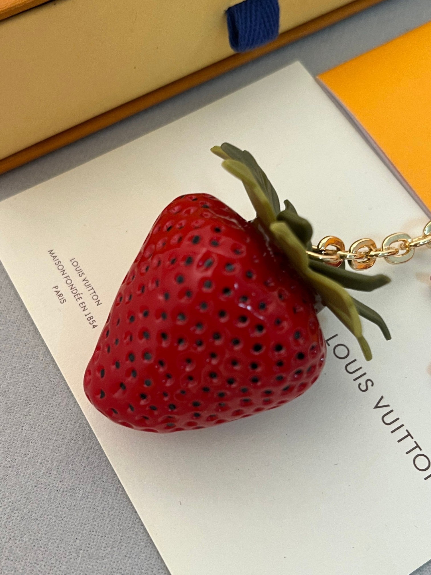 LV Strawberry Charm