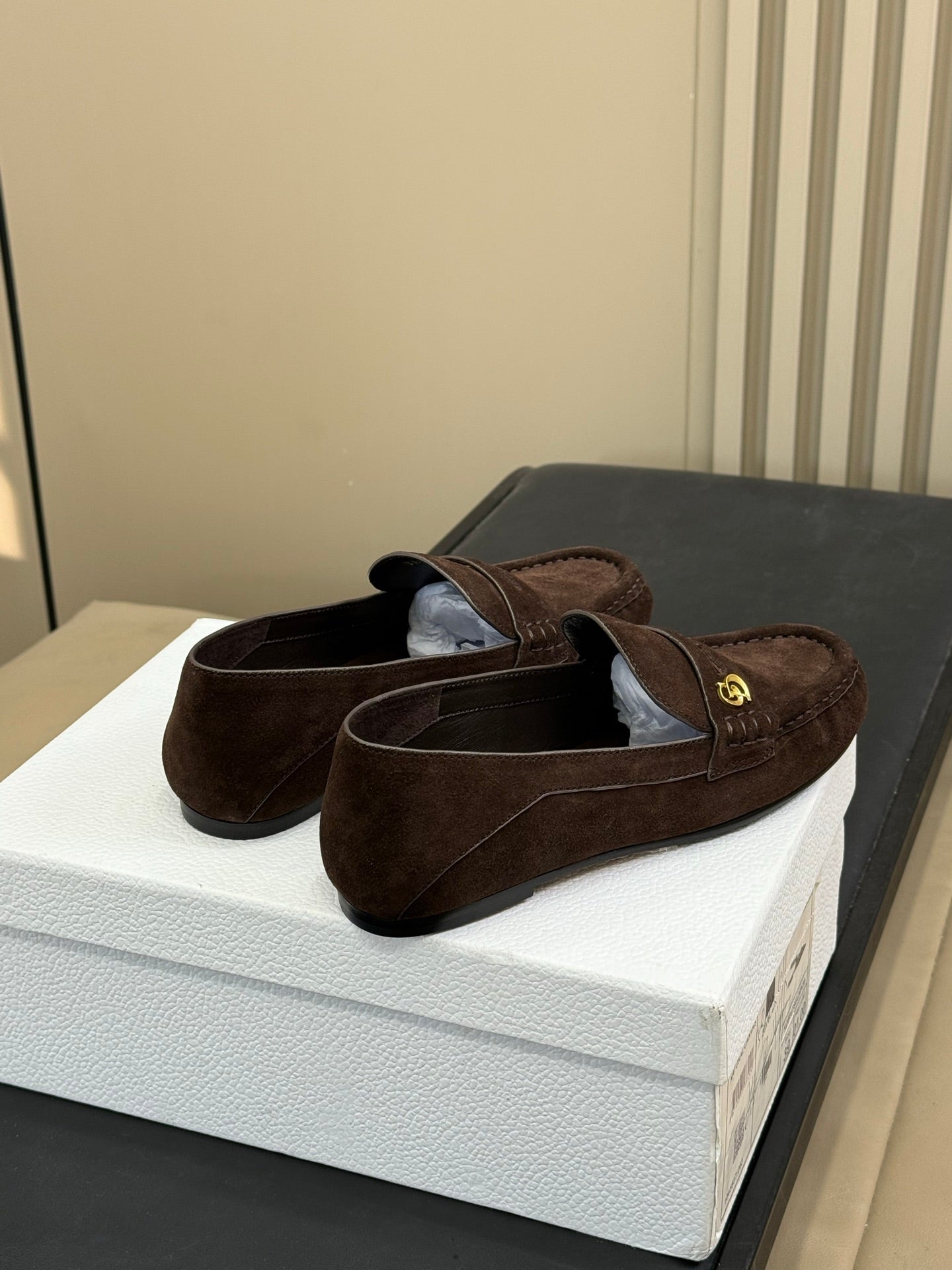 CD Time Loafer Coffee Suede 561787