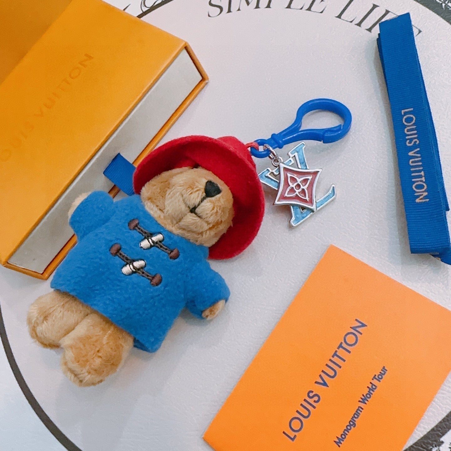LV Paddington Bear Charm